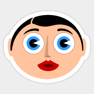 Frank Sidebottom Sticker